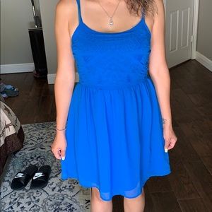 Beautiful blue light weight summer dress